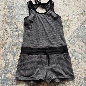 Jo+Jax Warm-up Romper, Grey